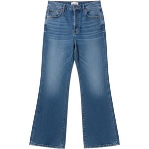 DU/ER Performance Denim Jeans 30x33 Blue Wide‎ Leg Button Fly Gorpcore